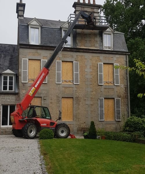 Chariot télescopique